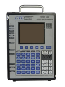 T-STAR 1000 Compression Techniques Communication Analyzer Used