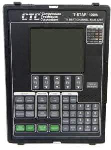 T-STAR 1000A Compression Techniques Communication Analyzer Used