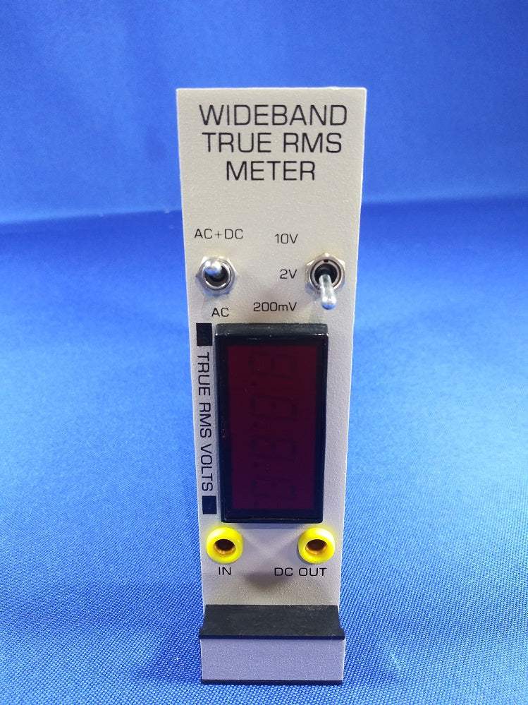 WIDEBAND TRUE RMS METER Emona Modulation Meter Used