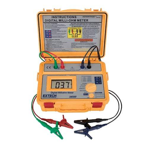 380580-NIST Extech Milli Ohmmeter