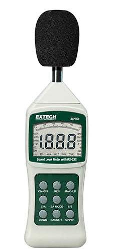 407750-NIST Extech Sound Meter New