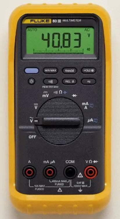 83-3 Fluke Multimeter Used