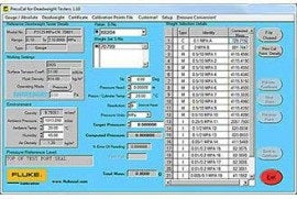 PRESSCAL Fluke Software