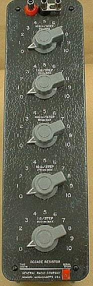 1432P General Radio Decade Resistor Used