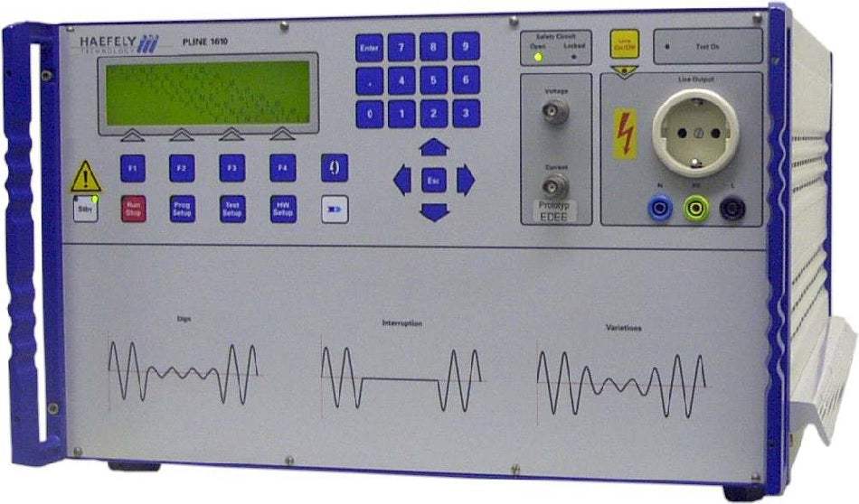 PLINE 1610 Haefely EMI Equipment Used