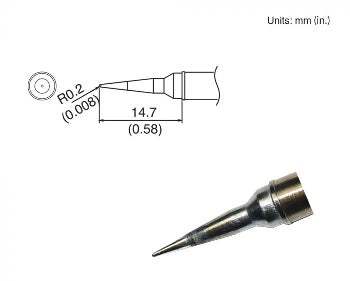 T31B-01IL Hakko Soldering Tip New-ValueTronics
