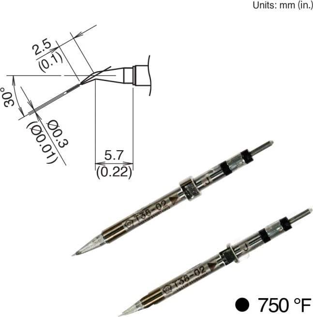 T38-02J Hakko Hot Tweezer New