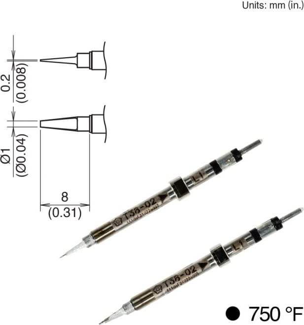 T38-02L1 Hakko Hot Tweezer New