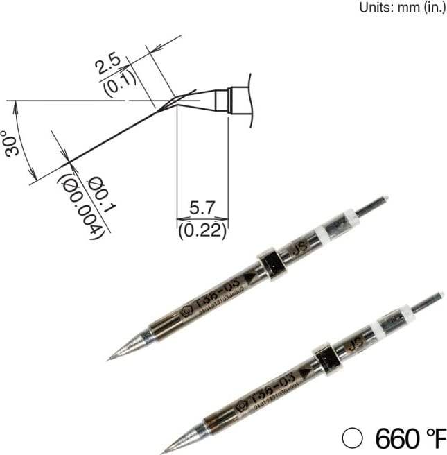 T38-03JS Hakko Hot Tweezer New