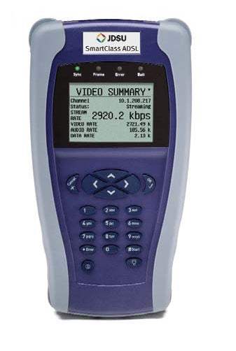 SMARTCLASS SC-ADSL-ACU JDSU Communication Analyzer Used