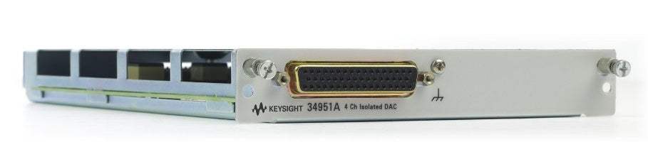Keysight 34951A 4-Channel Isolated D/A Converter Module with Waveform Memory for 34980A