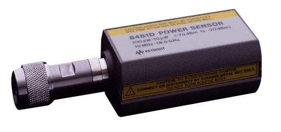 Keysight 8481D Diode Power Sensor, 10 MHz to 18 GHz, -70 to -20 dBm