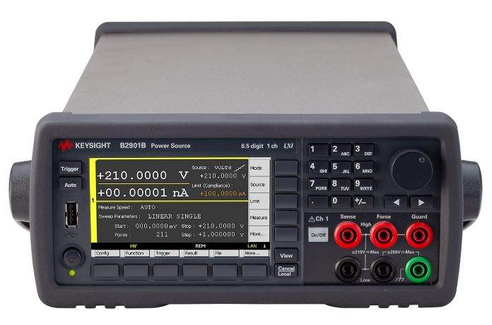 Keysight B2901B 210 V Precision Source/Measure Unit (1-Channel)