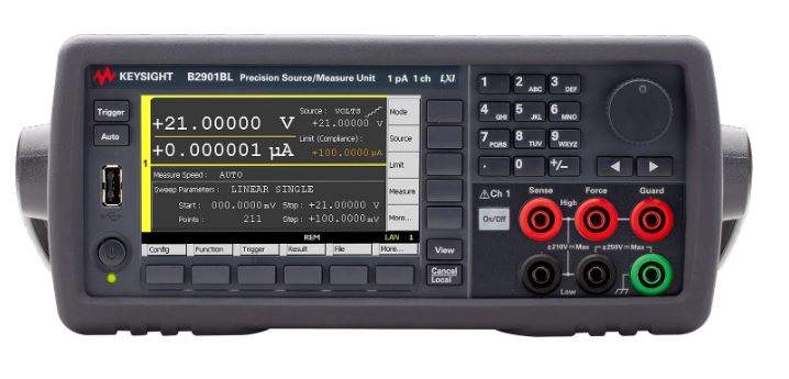 Keysight B2901BL 21 V Precision Source/Measure Unit