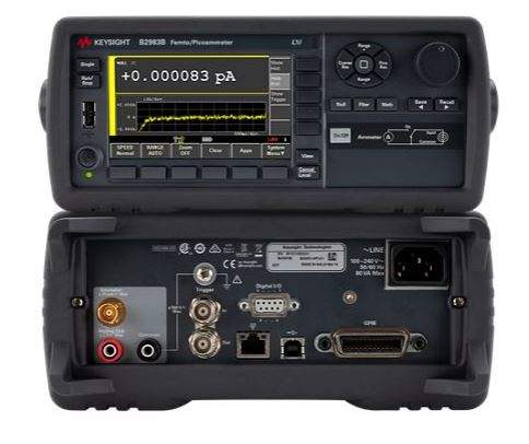 Keysight B2983B Battery-Operated Femto/Picoammeter