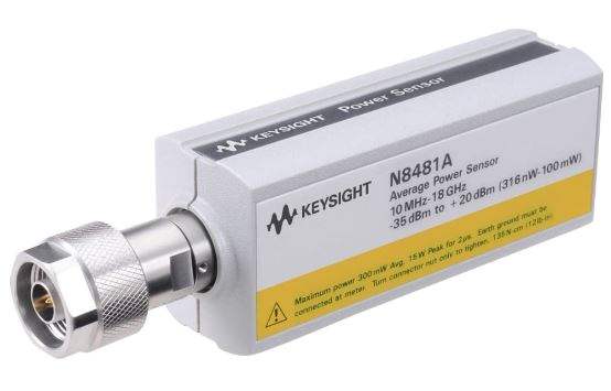 Keysight N8481A Thermocouple Power Sensor, 10 MHz to 18 GHz, -35 to +20 dBm