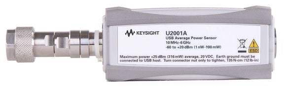 Keysight U2001A USB Power Sensor, 10 MHz to 6 GHz, -60 to +20 dBm