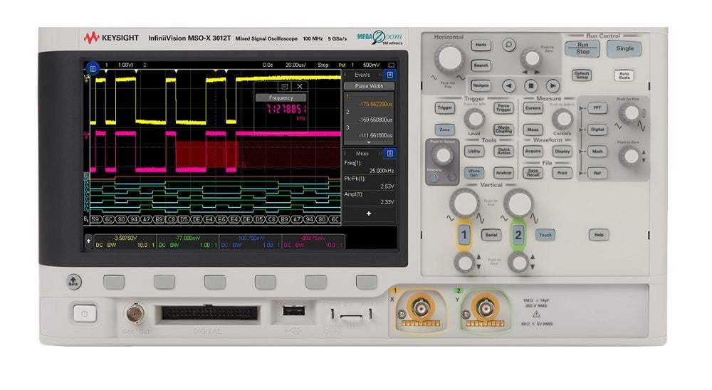 MSOX3012T Agilent Mixed Signal Oscilloscope Used