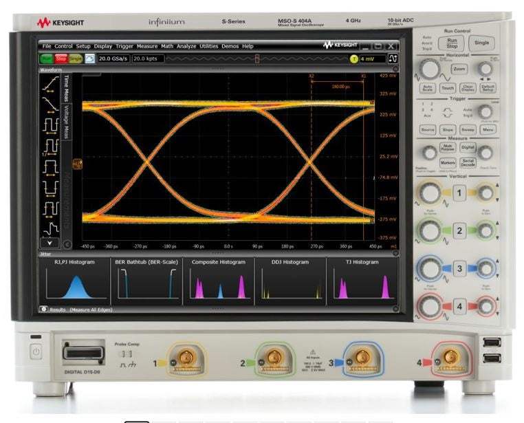 MSOS404A Agilent Mixed Signal Oscilloscope Used