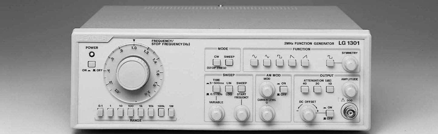 LG1301 Leader Function Generator Used