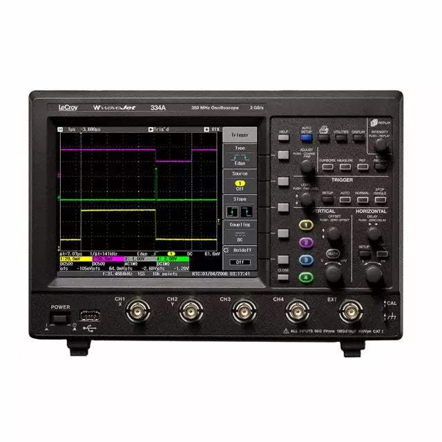 WAVEJET 334A Teledyne LeCroy Digital Oscilloscope Used