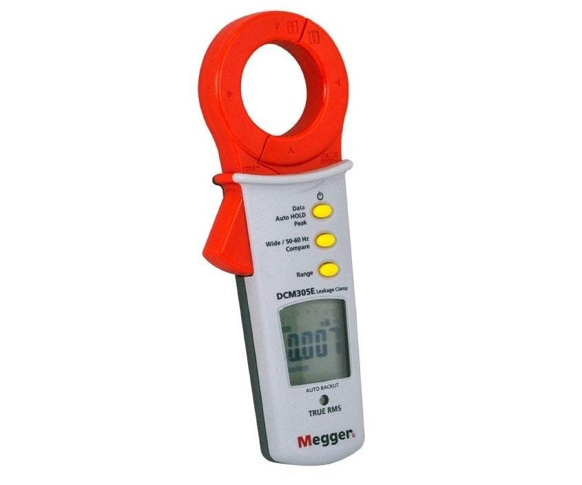 DCM305E Megger Earth Leakage Clamp Meter