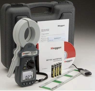 DET24C Megger Clamp-On Earth Ground Resistance Testers New-ValueTronics
