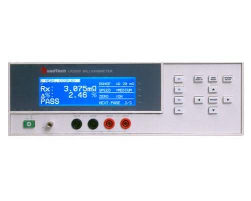 LR 2000 QuadTech Milli Ohmmeter Used