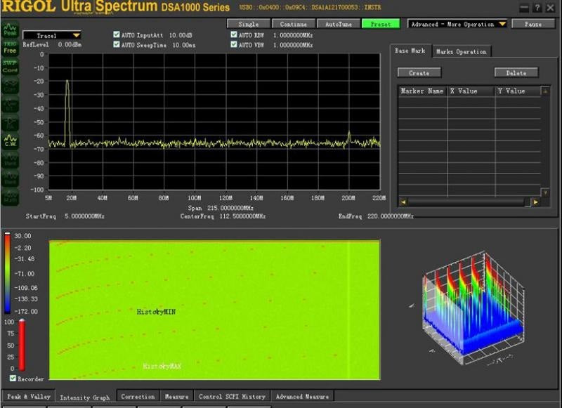 ULTRA SPECTRUM Rigol Software