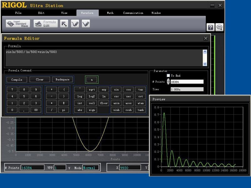 ULTRA STATION-ADV Rigol Software New