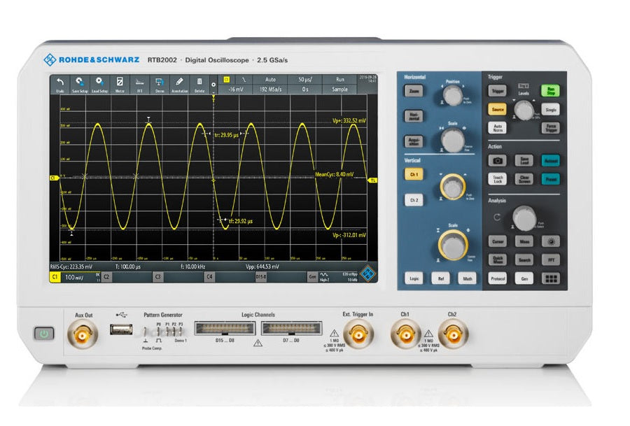 RTB-BNDL Rohde & Schwarz Digital Oscilloscope New