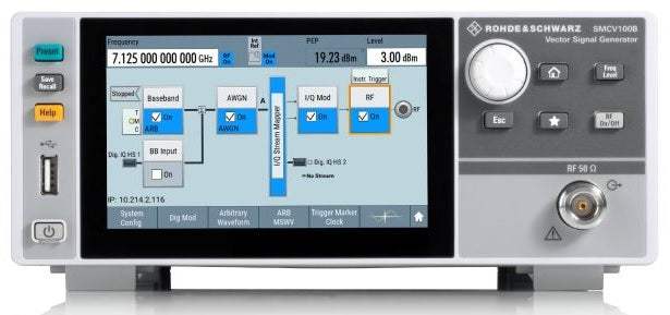 SMCV100B Rohde & Schwarz RF Generator Used