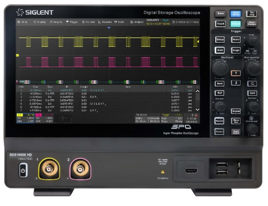 SDS1102X HD Siglent Digital Oscilloscope