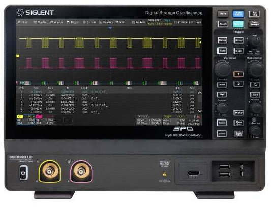 SDS1102X HD Siglent Digital Oscilloscope New-ValueTronics