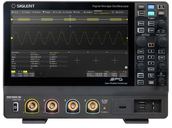 SDS1104X HD Siglent Digital Oscilloscope