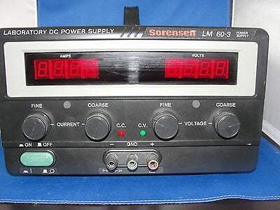 LM60-3 Sorensen DC Power Supply Used-ValueTronics