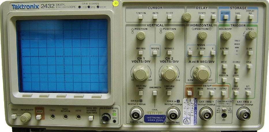 2432 Tektronix Digital Oscilloscope Used