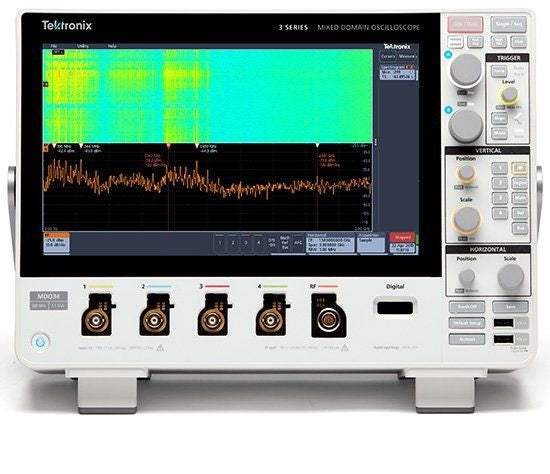 MDO34 3-BW-500 Tektronix Mixed Domain Oscilloscope