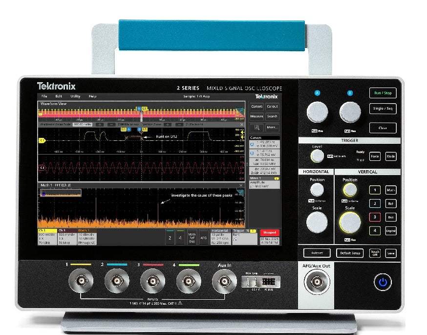 MSO24 2-BW-100 Tektronix Mixed Signal Oscilloscope