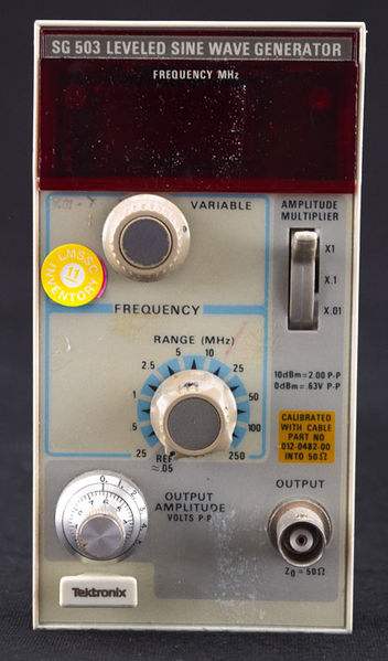 SG503 Tektronix RF Generator Used