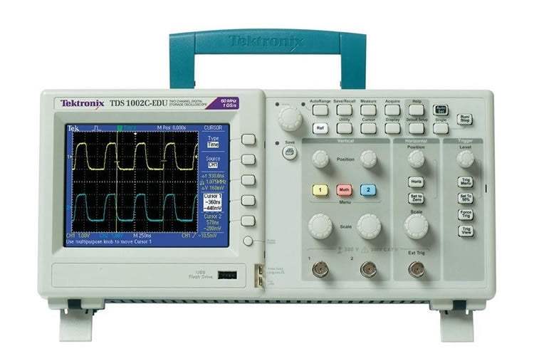 TDS1002C-EDU Tektronix Digital Oscilloscope Used