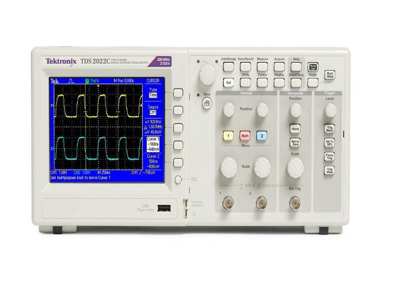 Tektronix TDS2022C 200 MHz Digital Storage Oscilloscope (Pre-Owned)