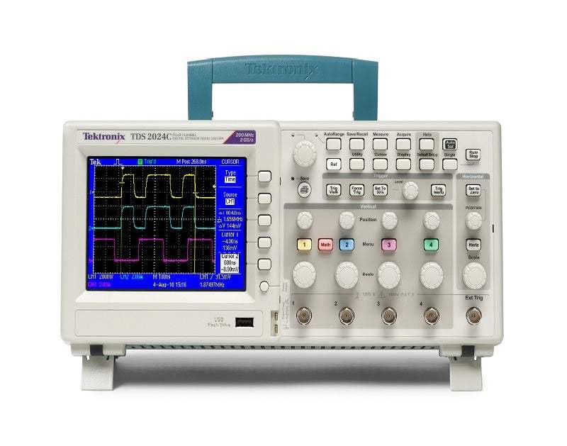 Tektronix TDS2024C 200 MHz 4-Channel Digital Storage Oscilloscope (Pre-Owned)