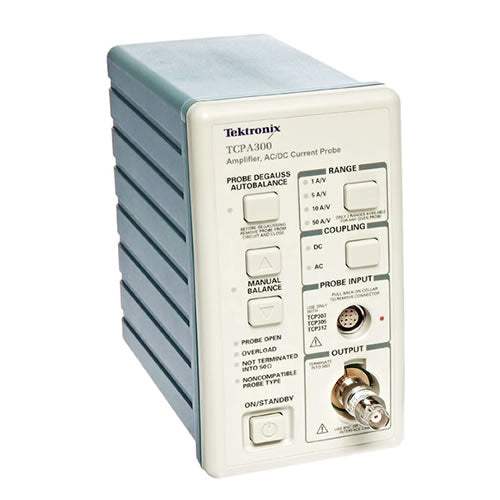 Tektronix TCPA300 DC–100 MHz AC/DC Current Probe Amplifier (with Power Cord)