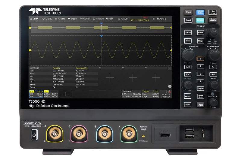 T3DSO1104HD Teledyne LeCroy Digital Oscilloscope New