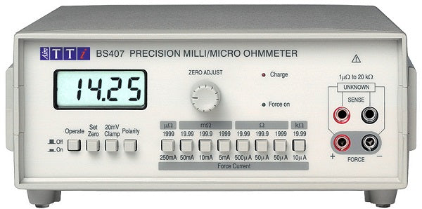 BS407 Thurlby Thandar Instruments Micro Ohmmeter