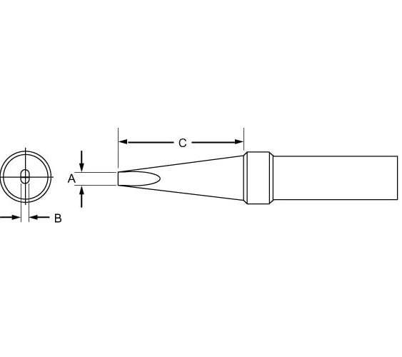 PTA7B Weller Soldering Tip