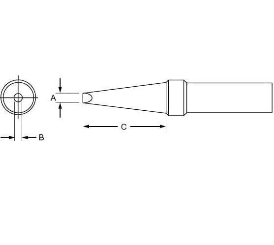 PTBB7 Weller Soldering Tip