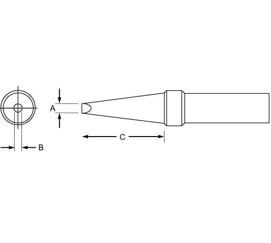 PTBB8 Weller Soldering Tip