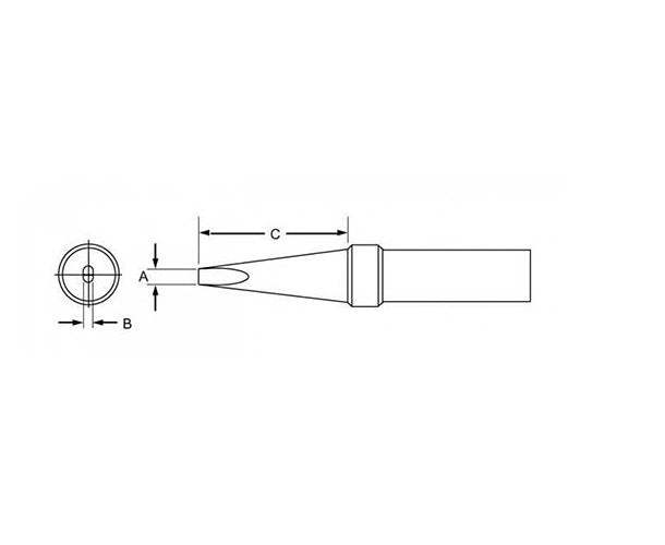 PTC8 Weller Soldering Tip